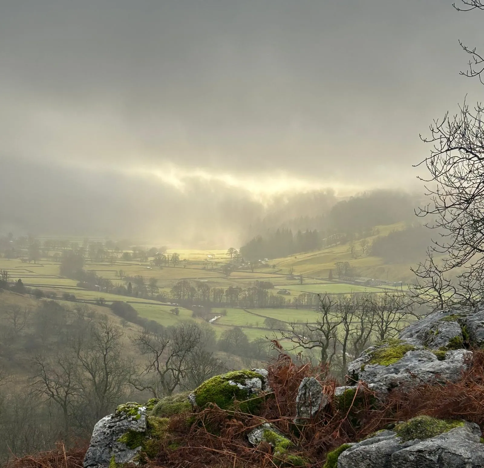 An autumn morning in the high Yorkshire Dales
